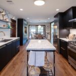 Black and White Kitchen