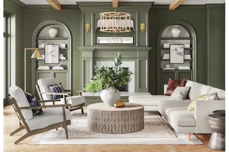 decorating round coffee table