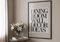 dining room wall decor ideas