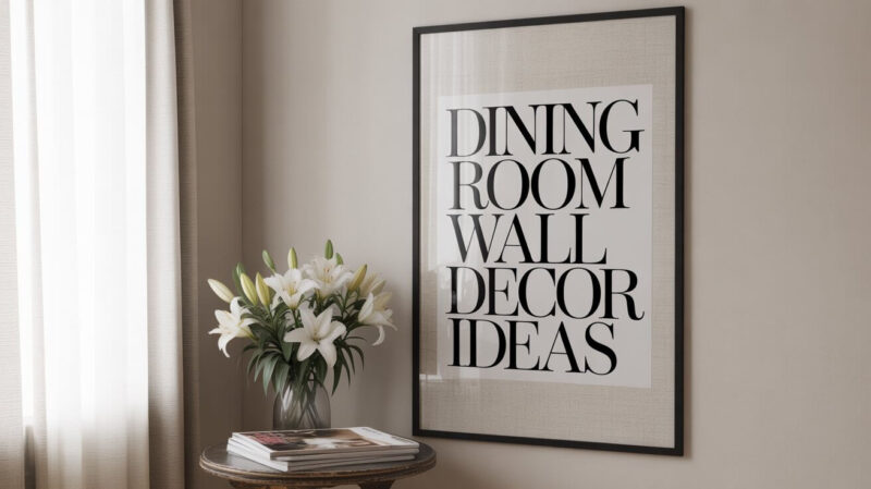 dining room wall decor ideas