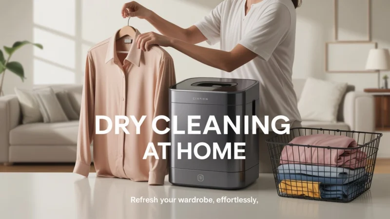 dry cleaning at home