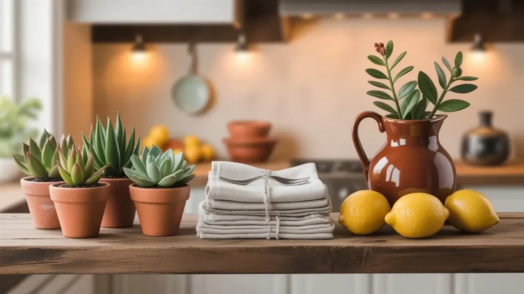 kitchen shelf decor ideas