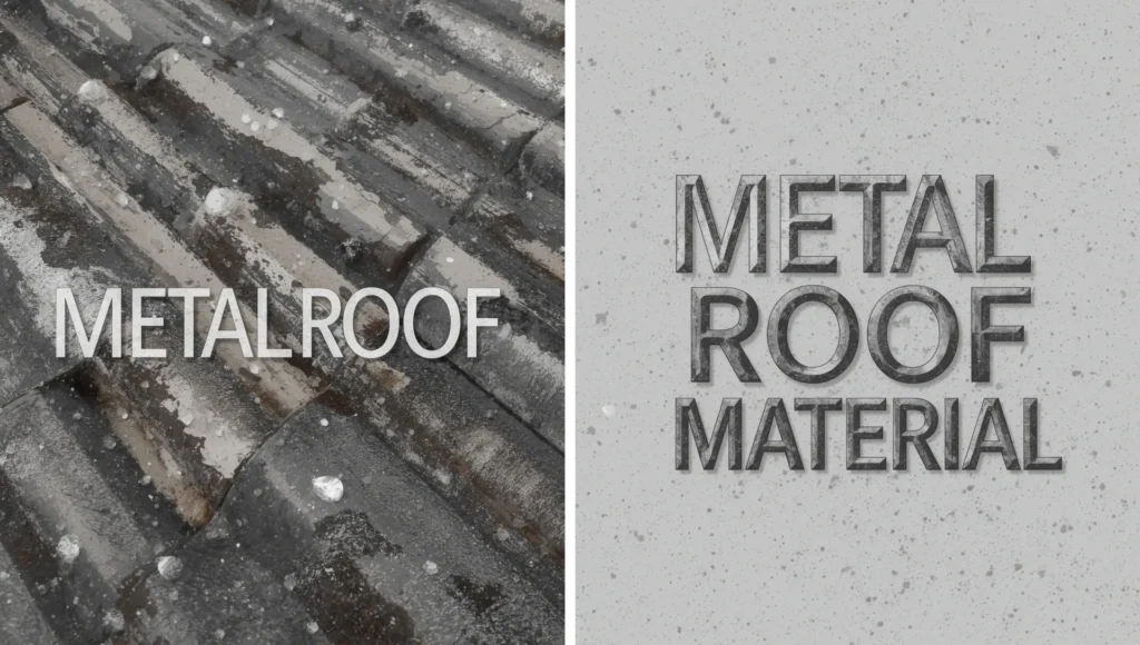 metal roof materials