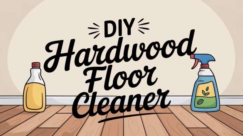 DIY hardwood floor cleaner
