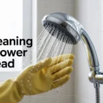 cleaning shower head