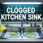 clogged kitchen sink