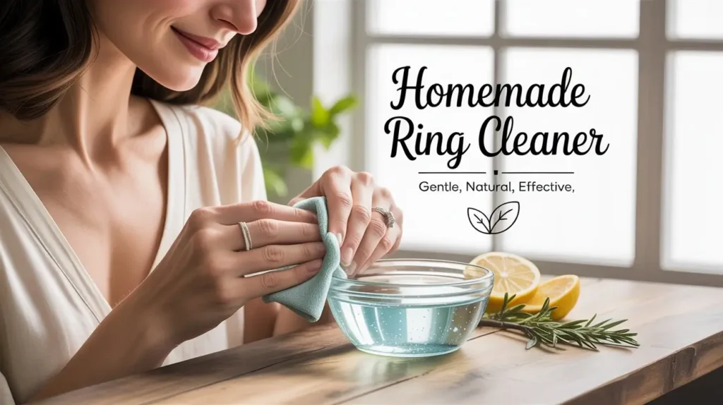 homemade ring cleaner