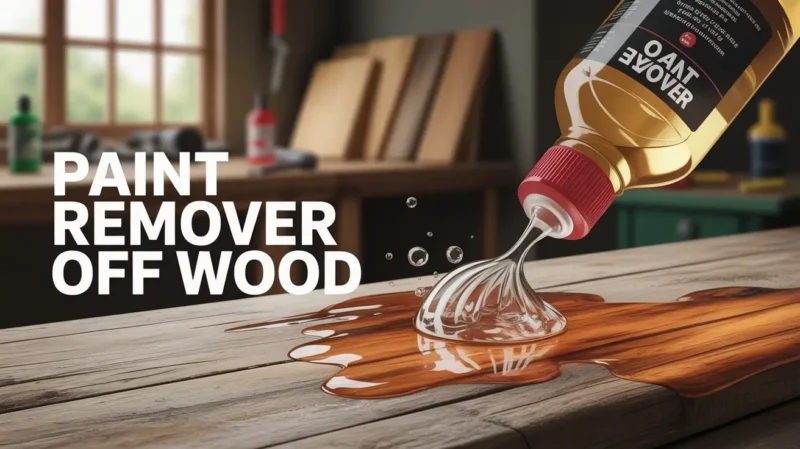 paint remover off wood