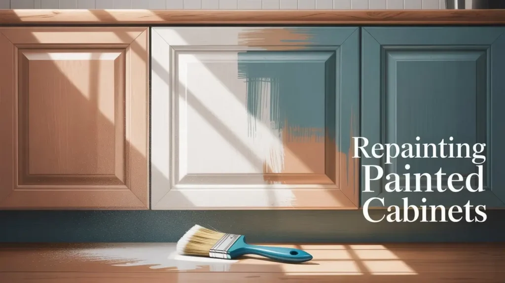 repainting painted cabinets repainting painted cabinets